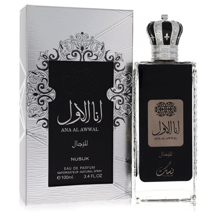 Ana Al Awwal Cologne by Nusuk Eau De Parfum Spray 3.4 oz for Men - Authentic Fragrance - Discount Men Perfume or Cologne Fragrance