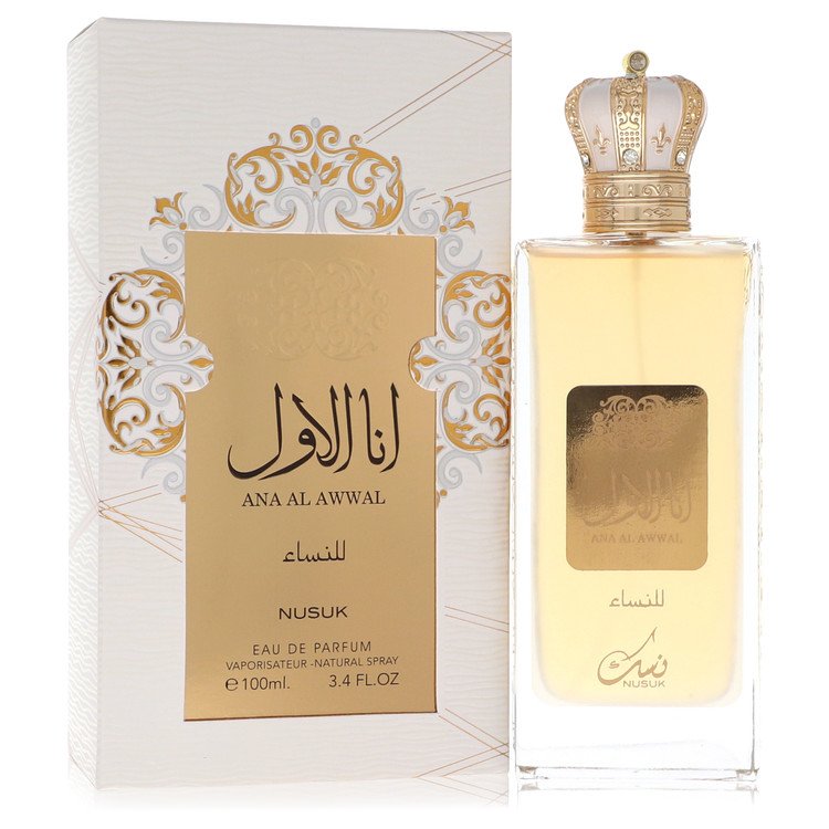 Ana Al Awwal Perfume by Nusuk Eau De Parfum Spray 3.4 oz for Women - Authentic Fragrance - Discount Women Perfume or Cologne Fragrance