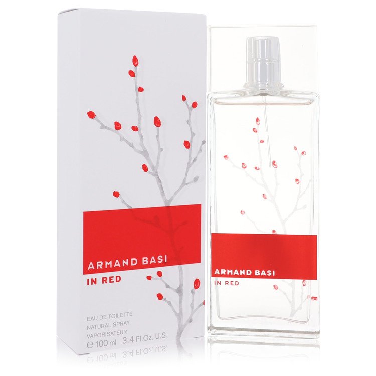 Armand Basi in Red Perfume by Armand Basi Eau De Toilette Spray 3.4 oz for Women - Authentic Fragrance - Discount Women Perfume or Cologne Fragrance