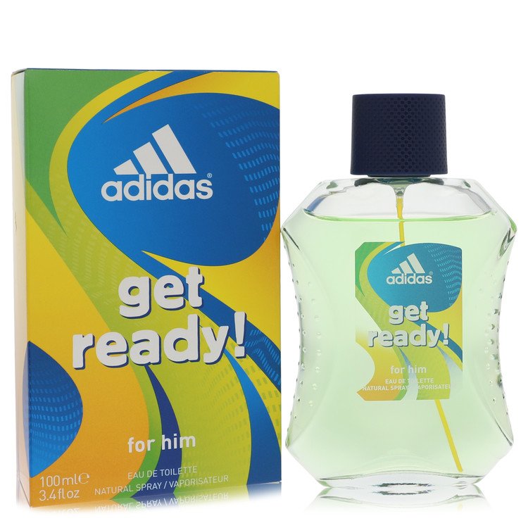 Adidas Get Ready Cologne for Men 3.4 Oz / 100 Ml