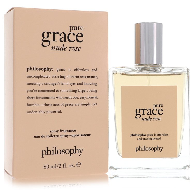 Pure Grace Nude Rose Perfume by Philosophy Eau De Toilette Spray 2 oz for Women - Authentic Fragrance - Discount Women Perfume or Cologne Fragrance