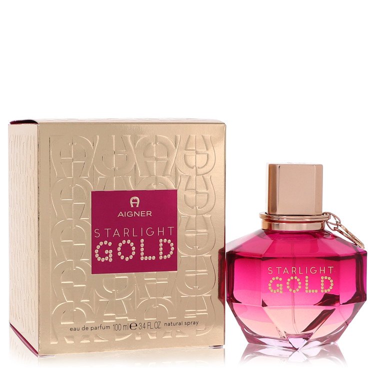 Aigner Starlight Gold Perfume by Etienne Aigner Eau De Parfum Spray 3.4 oz for Women - Authentic Fragrance - Discount Women Perfume or Cologne Fragrance