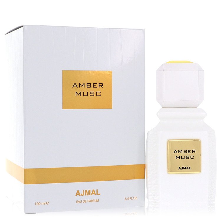Ajmal Amber Musc Perfume by Ajmal Eau De Parfum Spray (Unisex) 3.4 oz for Women - Authentic Fragrance - Discount Women Perfume or Cologne Fragrance
