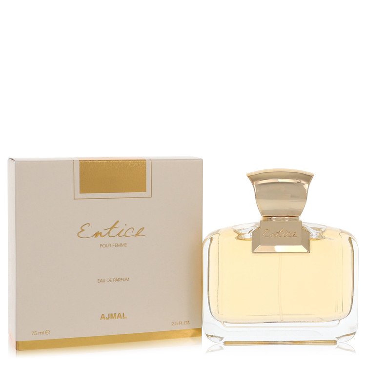 Ajmal Entice Perfume by Ajmal Eau De Parfum Spray 2.5 oz for Women - Authentic Fragrance - Discount Women Perfume or Cologne Fragrance
