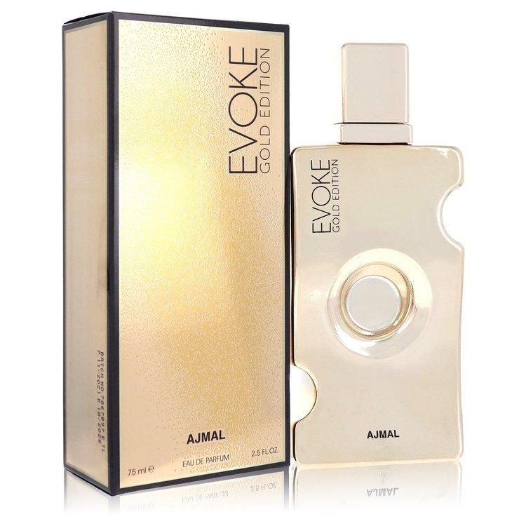 Ajmal Evoke Gold Perfume by Ajmal Eau De Parfum Spray 2.5 oz for Women - Authentic Fragrance - Discount Women Perfume or Cologne Fragrance