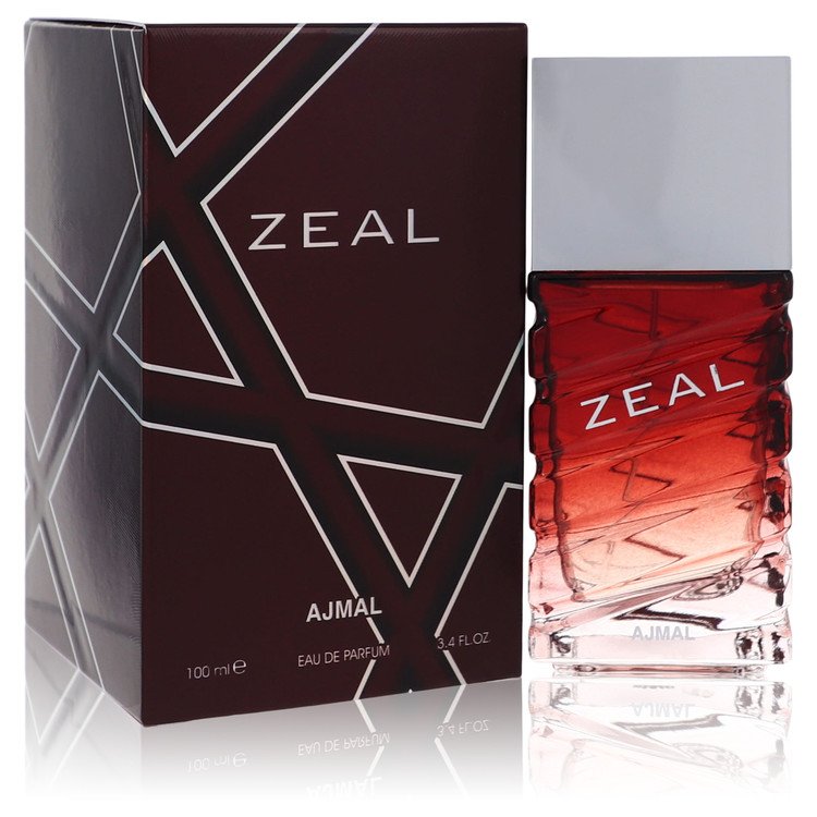 Ajmal Zeal Cologne by Ajmal Eau De Parfum Spray 3.4 oz for Men - Authentic Fragrance - Discount Men Perfume or Cologne Fragrance