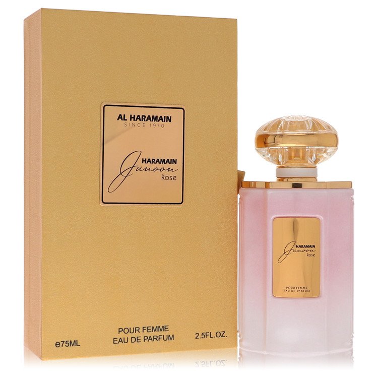 Al Haramain Junoon Rose Perfume by Al Haramain Eau De Parfum Spray 2.5 oz for Women - Authentic Fragrance - Discount Women Perfume or Cologne Fragrance