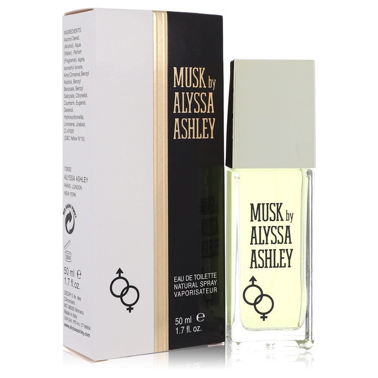 Alyssa Ashley Musk Perfume by Houbigant Eau De Toilette Spray 1.7 oz for Women - Authentic Fragrance - Discount Women Perfume or Cologne Fragrance
