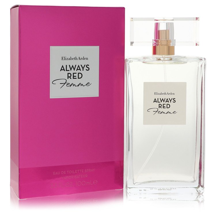Always Red Femme Perfume by Elizabeth Arden Eau De Toilette Spray 3.3 oz for Women - Authentic Fragrance - Discount Women Perfume or Cologne Fragrance