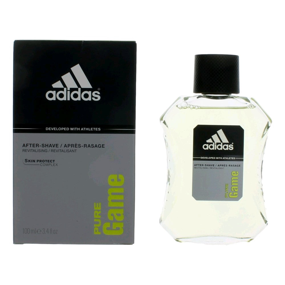 Pure Game by Adidas After Shave for Men 3.4 oz