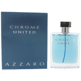 Chrome United by Azzaro Cologne 3.4 oz EDT Spray for Men