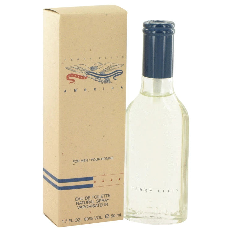 America by Perry Ellis 1.7 oz Eau De Toilette Spray for Men - Perfumes4All