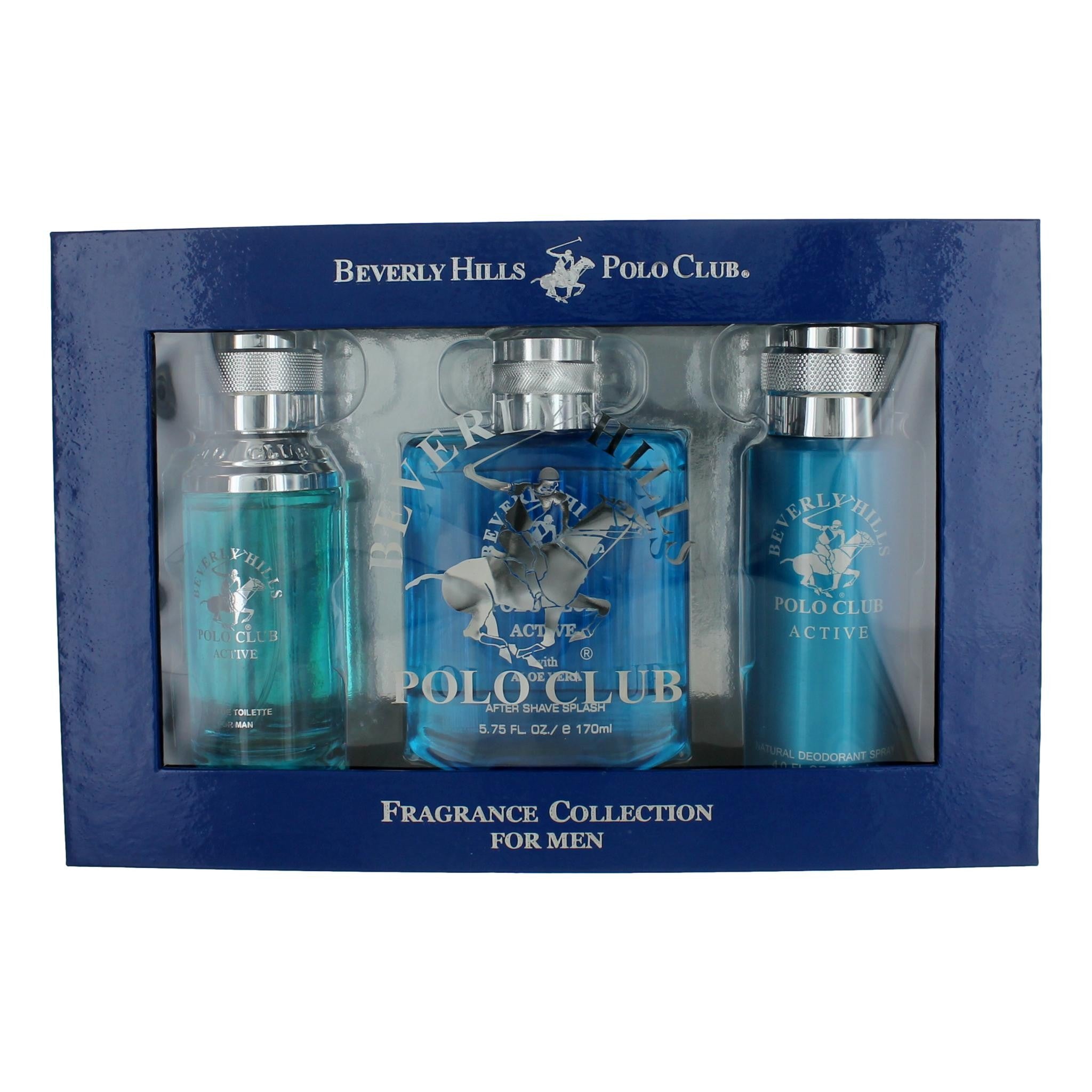 Bhpc Active Gift Set by Beverly Hills Polo Club Gift Set for Men