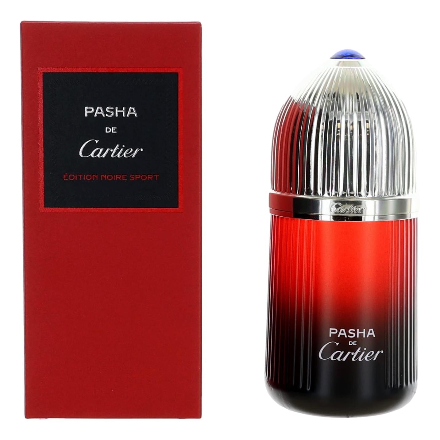 Pasha Noire Sport by Cartier Cologne for Men 3.4 oz