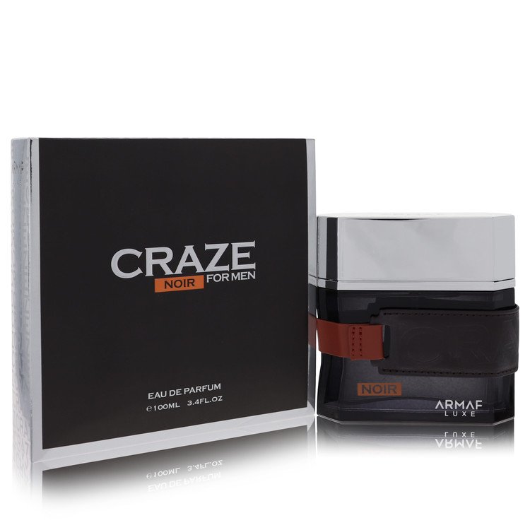 Armaf Craze Noir Cologne by Armaf Eau De Parfum Spray 3.4 oz for Men - Authentic Fragrance - Discount Men Perfume or Cologne Fragrance
