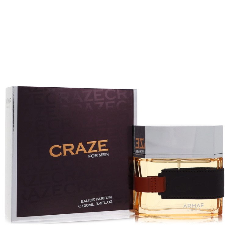 Armaf Craze Cologne by Armaf Eau De Parfum Spray 3.4 oz for Men - Authentic Fragrance - Discount Men Perfume or Cologne Fragrance