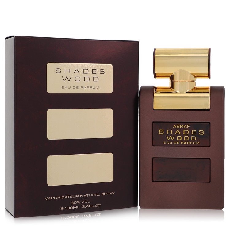 Armaf Shades Wood Cologne by Armaf Eau De Parfum Spray 3.4 oz for Men - Authentic Fragrance - Discount Men Perfume or Cologne Fragrance