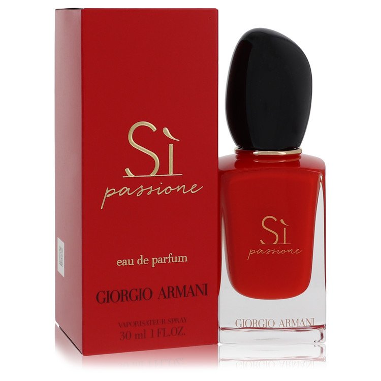 Armani Si Passione Perfume By Giorgio Armani 1.0 Oz Eau De Parfum Spray For Women In Box