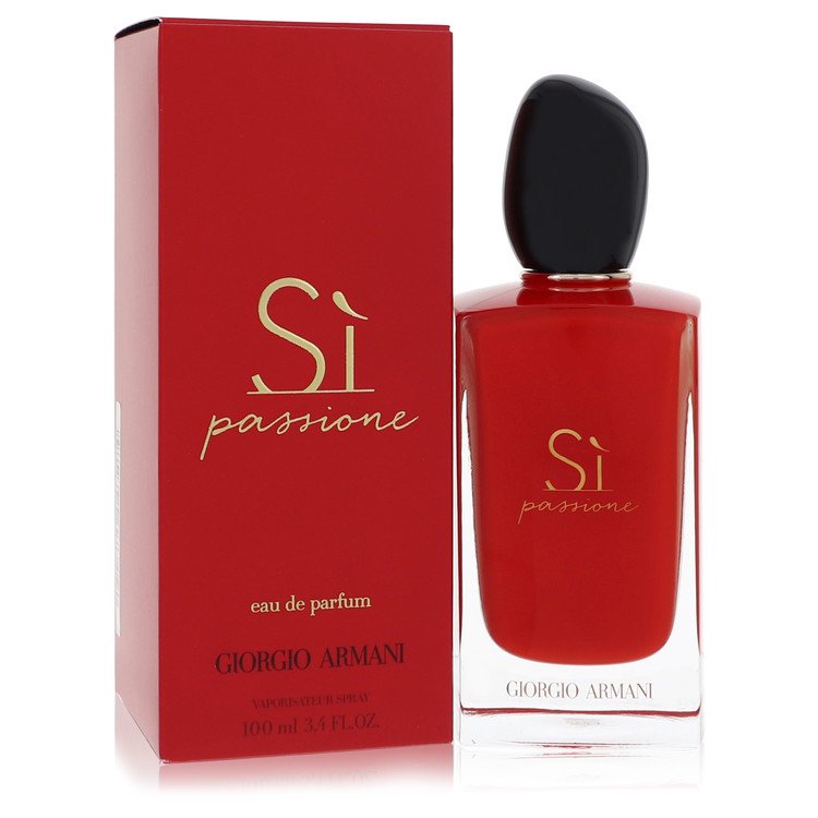 Armani Si Passione Perfume by Giorgio Armani Eau De Parfum Spray 3.4 oz for Women - Authentic Fragrance - Discount Women Perfume or Cologne Fragrance