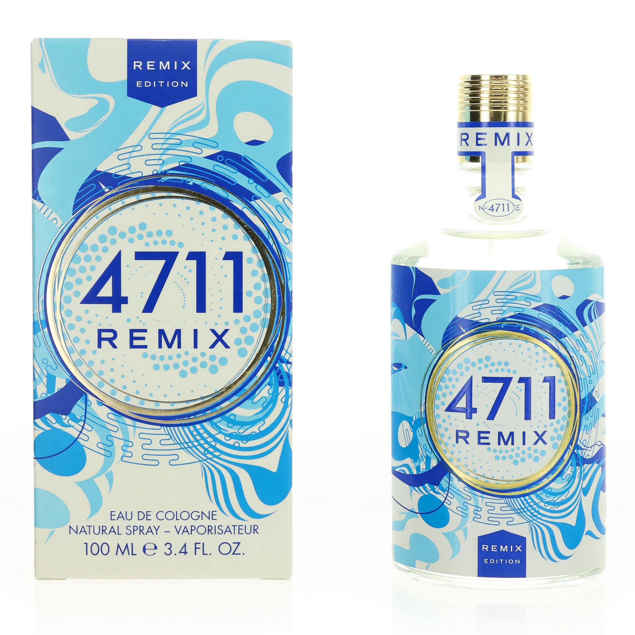 4711 Remix Sparkling Island by Muelhens Fragrance for Unisex 3.4 oz