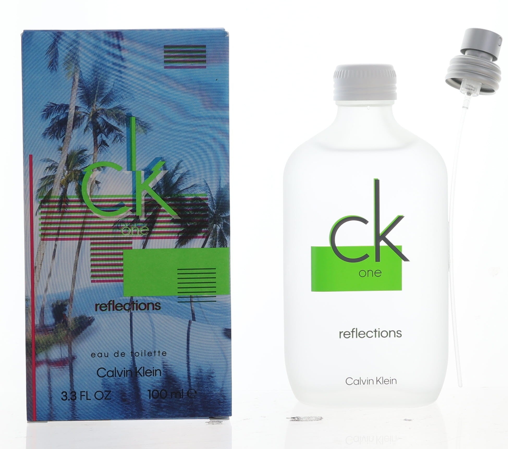 Ck One Reflections by Calvin Klein Fragrance for Unisex 3.3 oz