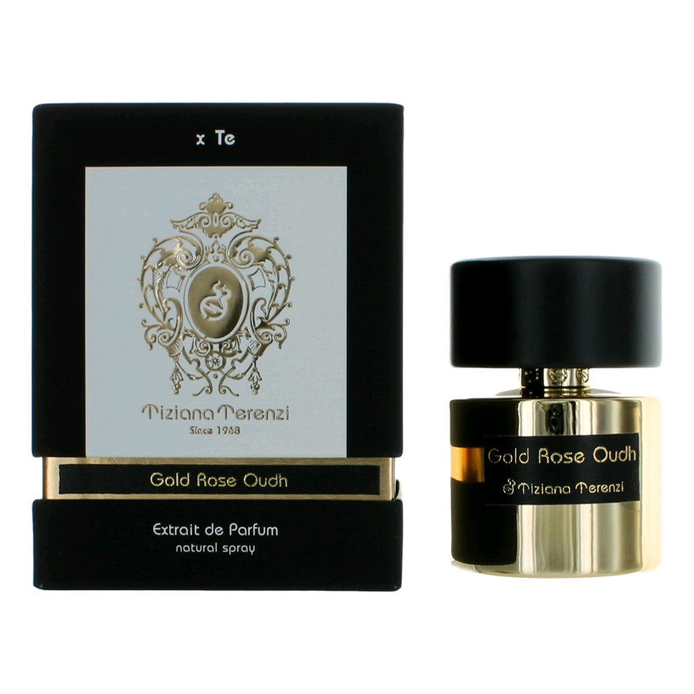 Gold Rose Oudh by Tiziana Terenzi Fragrance for Unisex 3.4 oz