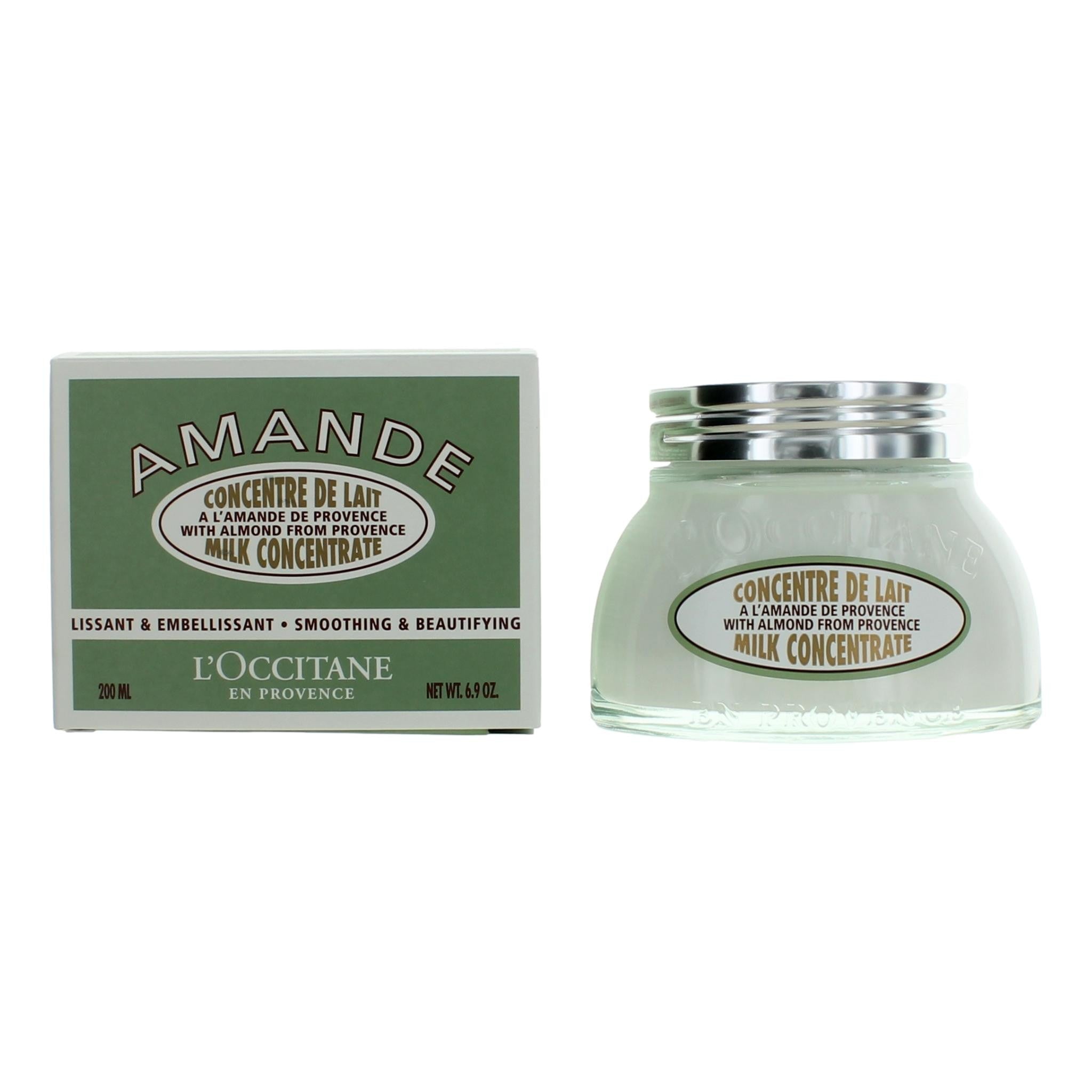 Almond Smoothing And Beautifying Milk Concentrate by L'Occitane Fragrance for Unisex 6.9 oz