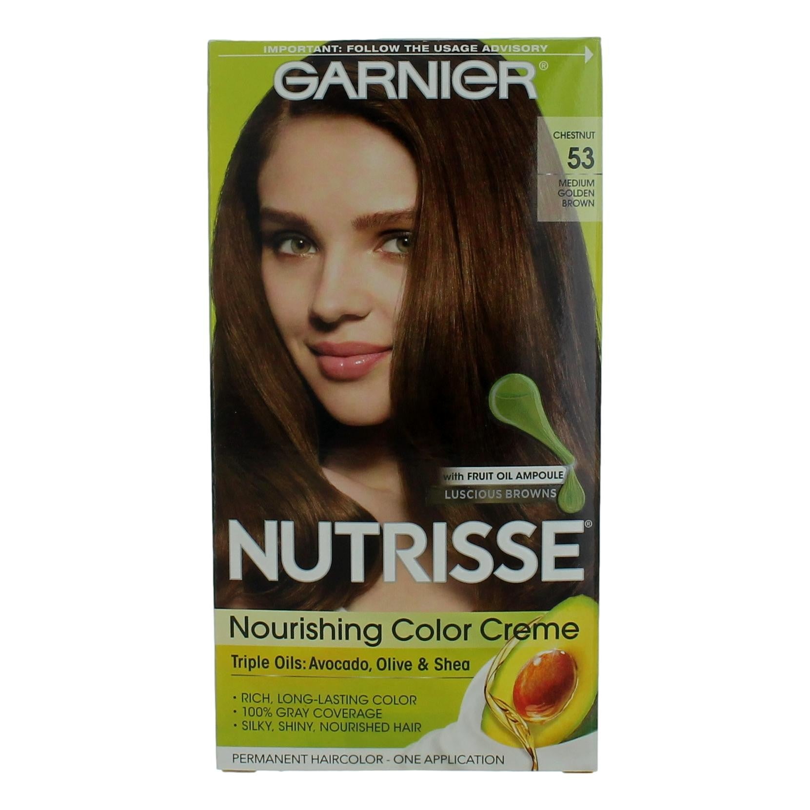 Hair Color Nutrisse Coloring Creme by Garnier Fragrance for Unisex
