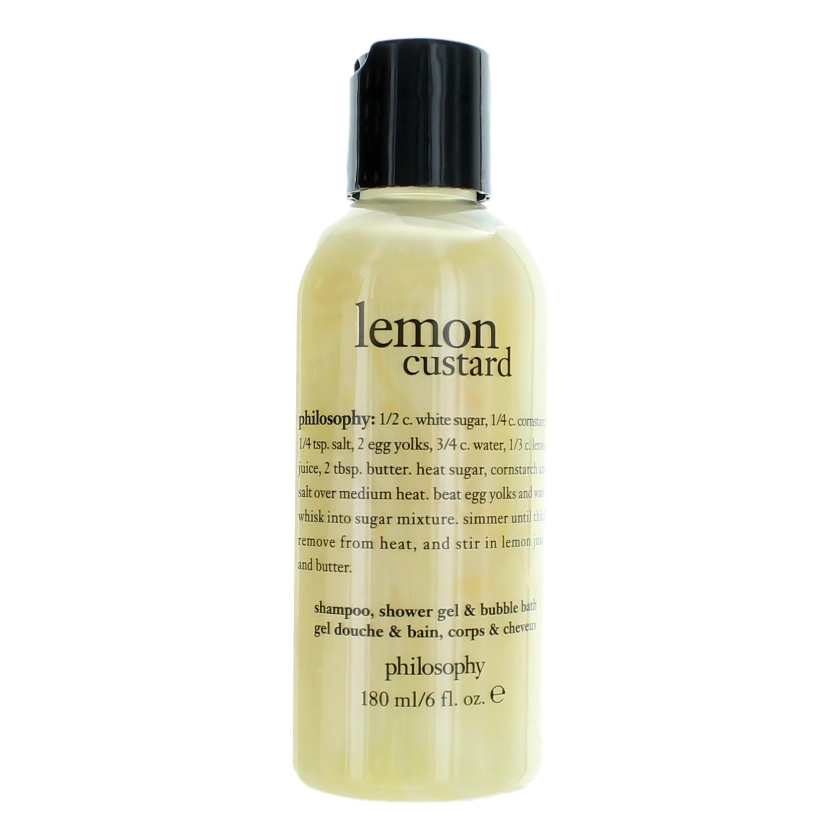 Lemon Custard by Philosophy Body Wash for Women 6 oz