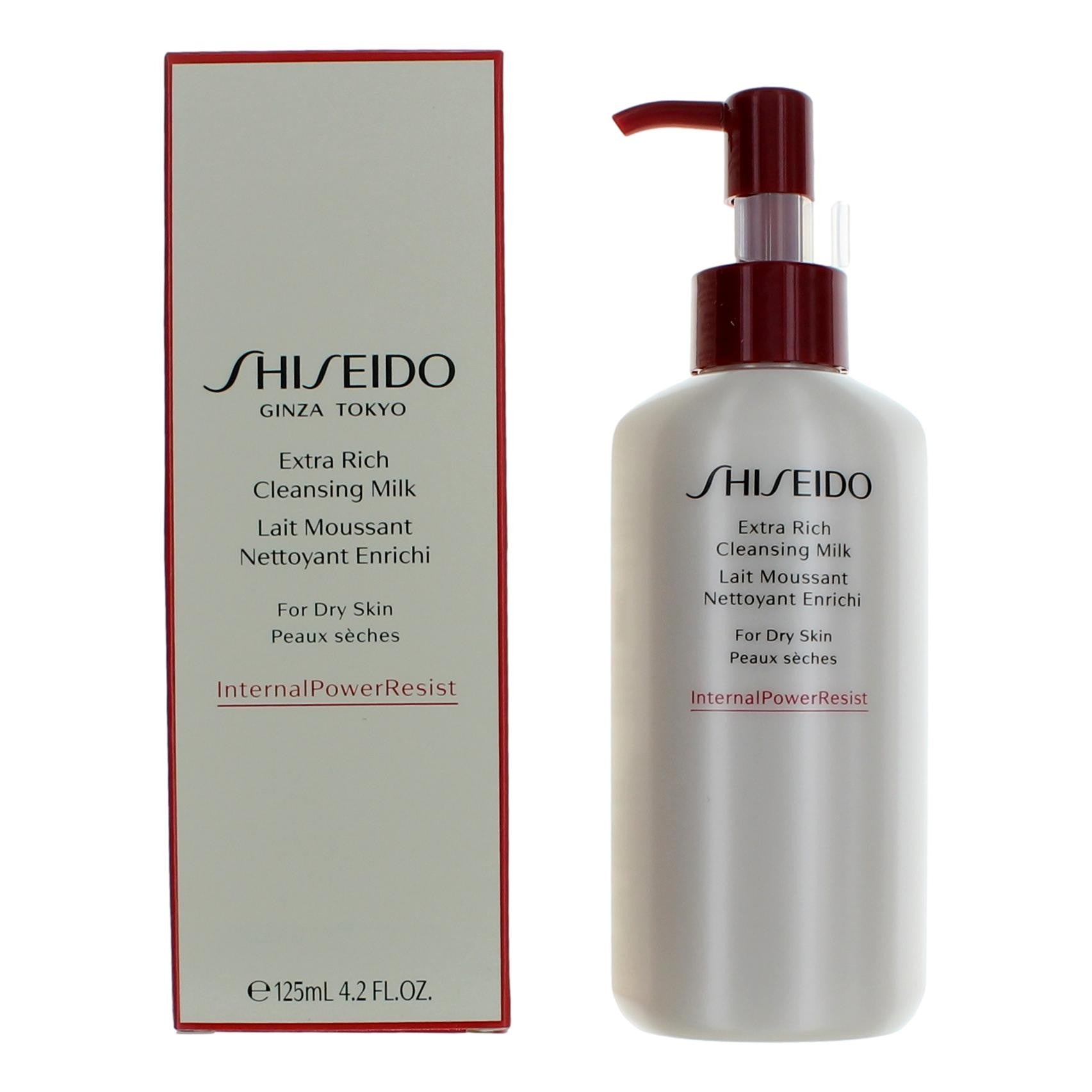 Extra Rich Cleansing Milk by Shiseido Fragrance for Unisex 4.2 oz