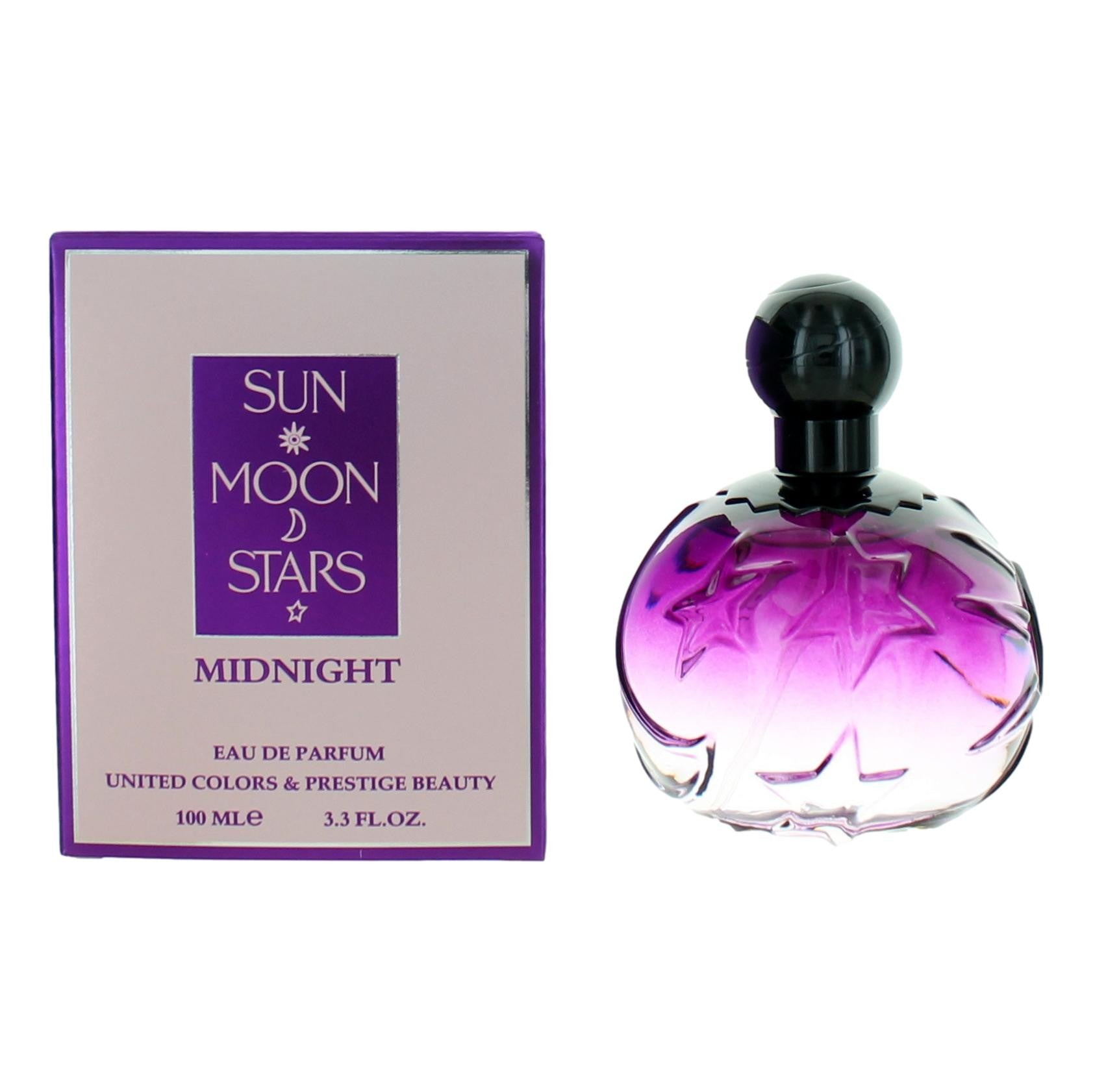Sun Moon Stars Midnight by United Colors Perfume for Women 3.4 oz