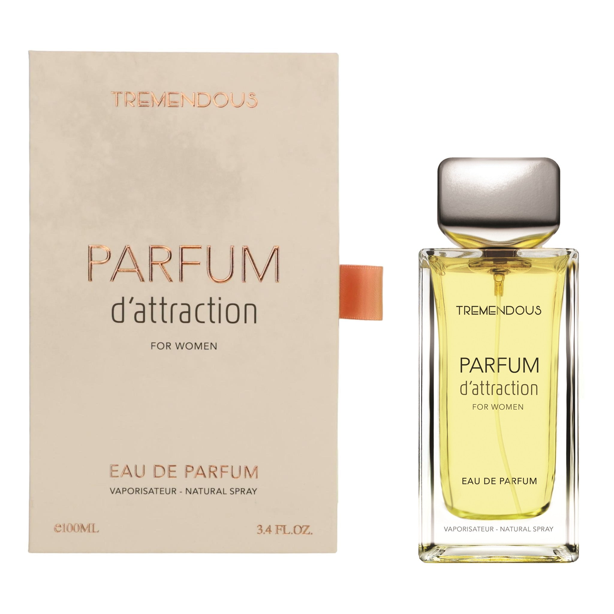 Parfum D'Attraction by Tremendous Perfume for Women 3.4 oz