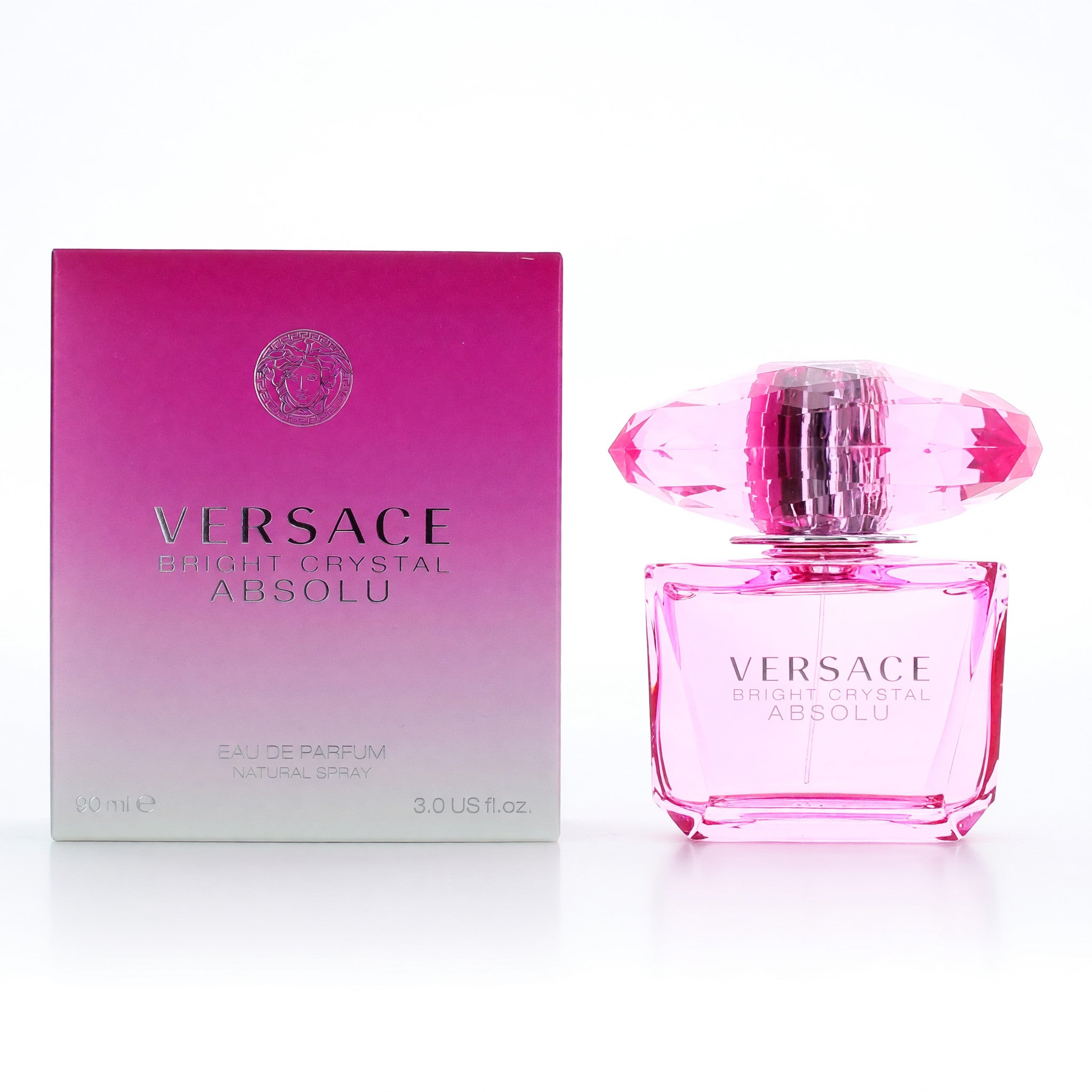 Bright Crystal Absolu by Versace Perfume for Women 3 oz