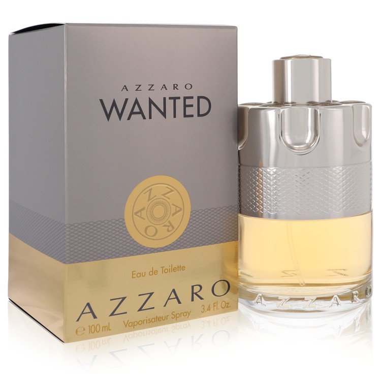 Azzaro Wanted 3.4 Oz  Spray No Cello For Men Cologne
