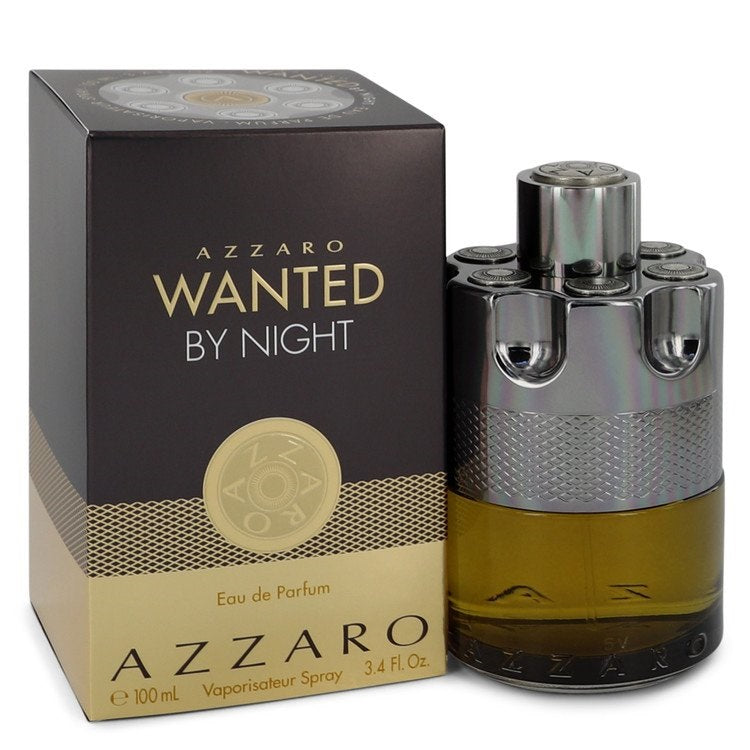 Azzaro Wanted Cologne By Night by Azzaro Eau De Parfum Spray 3.4 oz for Men - Authentic Fragrance - Discount Men Perfume or Cologne Fragrance