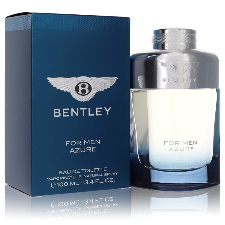 Bentley Azure Cologne by Bentley Eau De Toilette Spray 3.4 oz for Men - Authentic Fragrance - Discount Men Perfume or Cologne Fragrance
