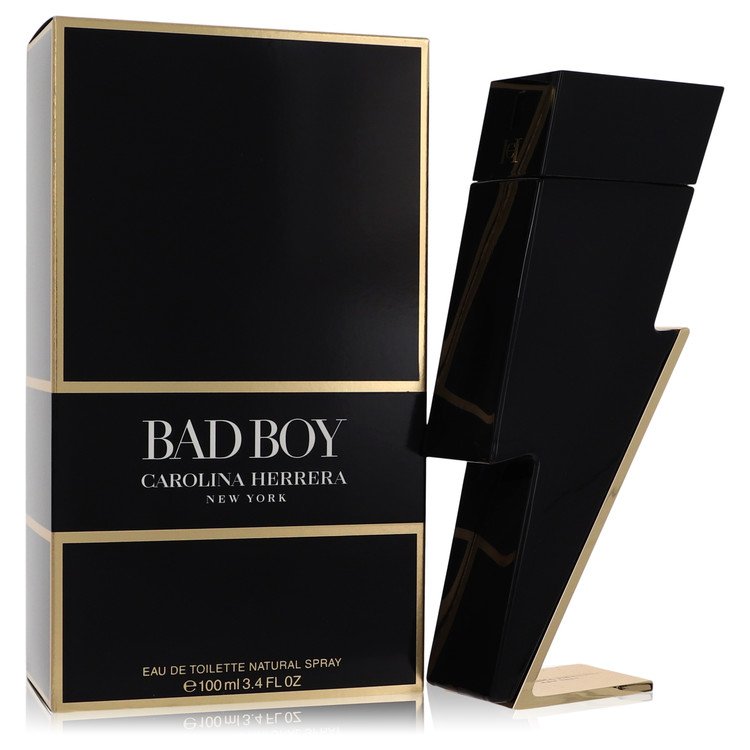 Bad Boy By by Carolina Herrera 3.4 oz oz Eau De Toilette Spray for Men - Perfumes4All