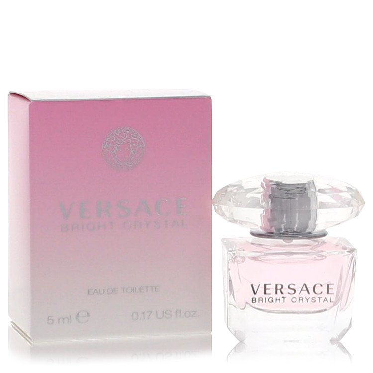 Bright Crystal Perfume by Versace Mini EDT .17 oz for Women - Authentic Fragrance - Discount Women Perfume or Cologne Fragrance