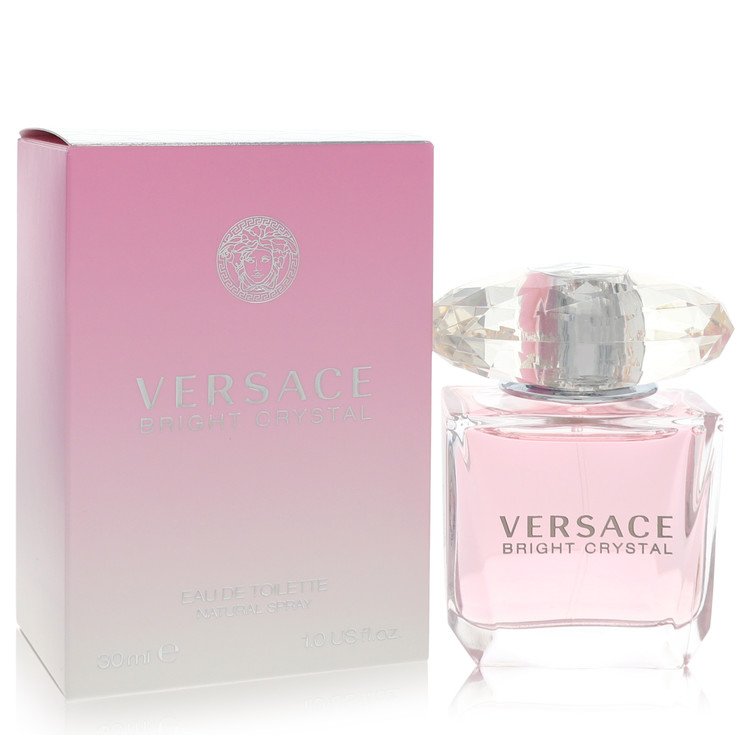 Bright Crystal Perfume by Versace Eau De Toilette Spray 1 oz for Women - Authentic Fragrance - Discount Women Perfume or Cologne Fragrance