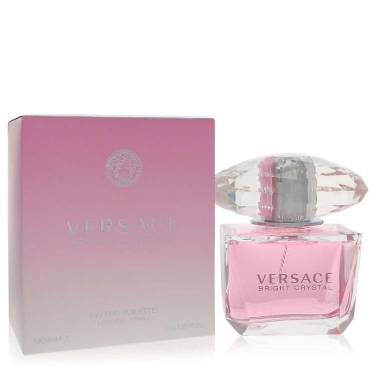 Bright Crystal Perfume by Versace Eau De Toilette Spray 3 oz for Women - Authentic Fragrance - Discount Women Perfume or Cologne Fragrance