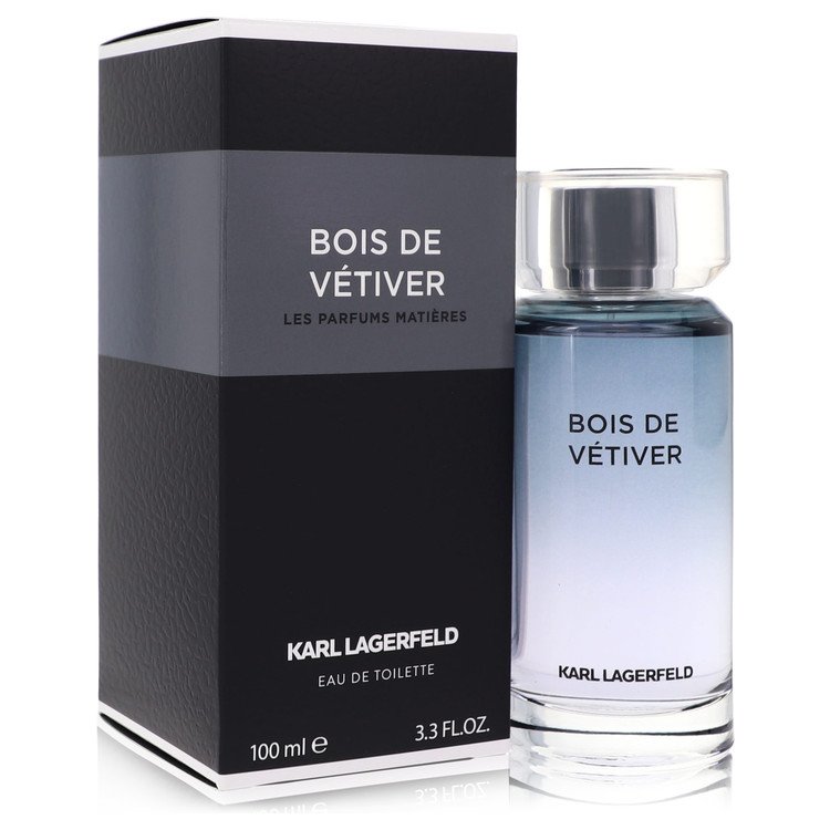 Bois De Vetiver Cologne by Karl Lagerfeld Eau De Toilette Spray 3.3 oz for Men - Authentic Fragrance - Discount Men Perfume or Cologne Fragrance