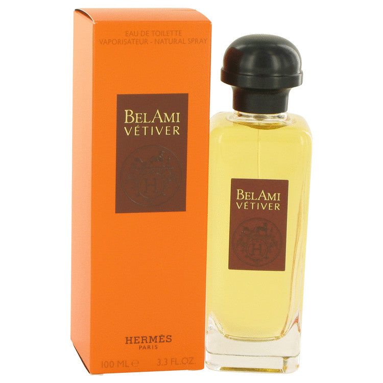 Bel Ami Vetiver Cologne for Men 3.3 Oz / 100 Ml