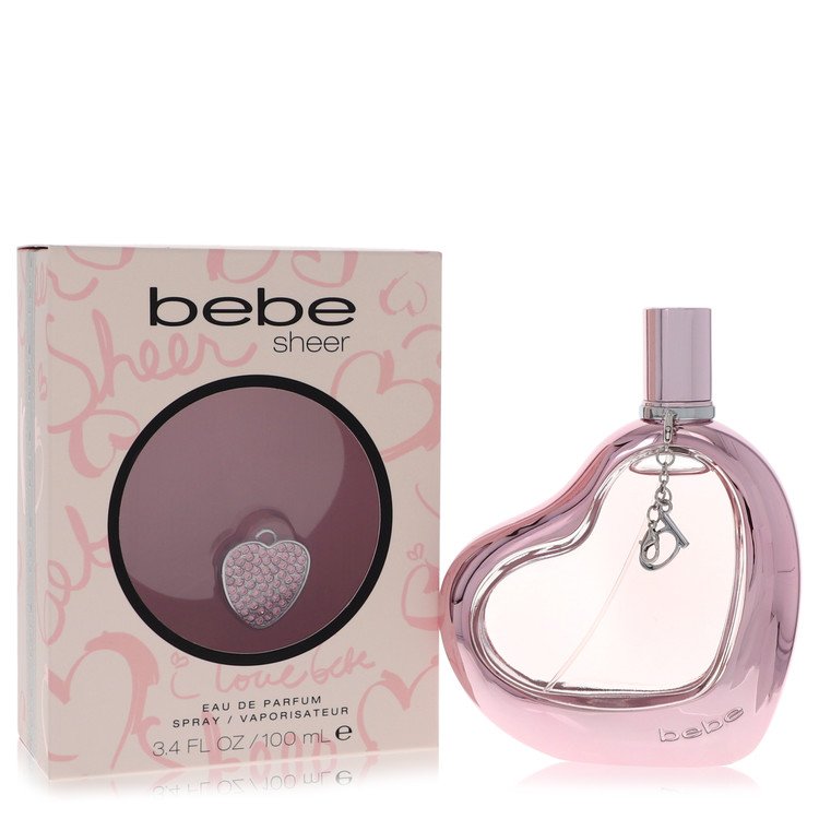 Bebe Sheer Perfume by Bebe Eau De Parfum Spray 3.4 oz for Women - Authentic Fragrance - Discount Women Perfume or Cologne Fragrance