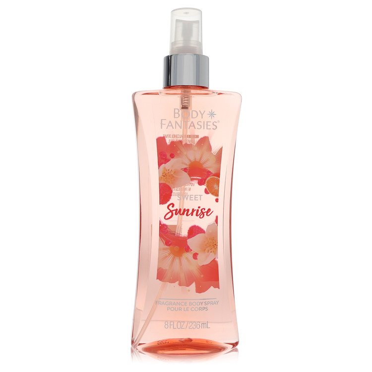 Body Fantasies Signature Sweet Sunrise Fantasy Perfume by Parfums De Coeur Body Spray 8 oz for Women - Authentic Fragrance - Discount Women Perfume or Cologne Fragrance
