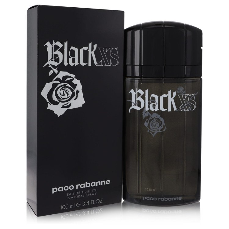 Black XS Cologne by Paco Rabanne Eau De Toilette Spray 3.4 oz for Men - Authentic Fragrance - Discount Men Perfume or Cologne Fragrance