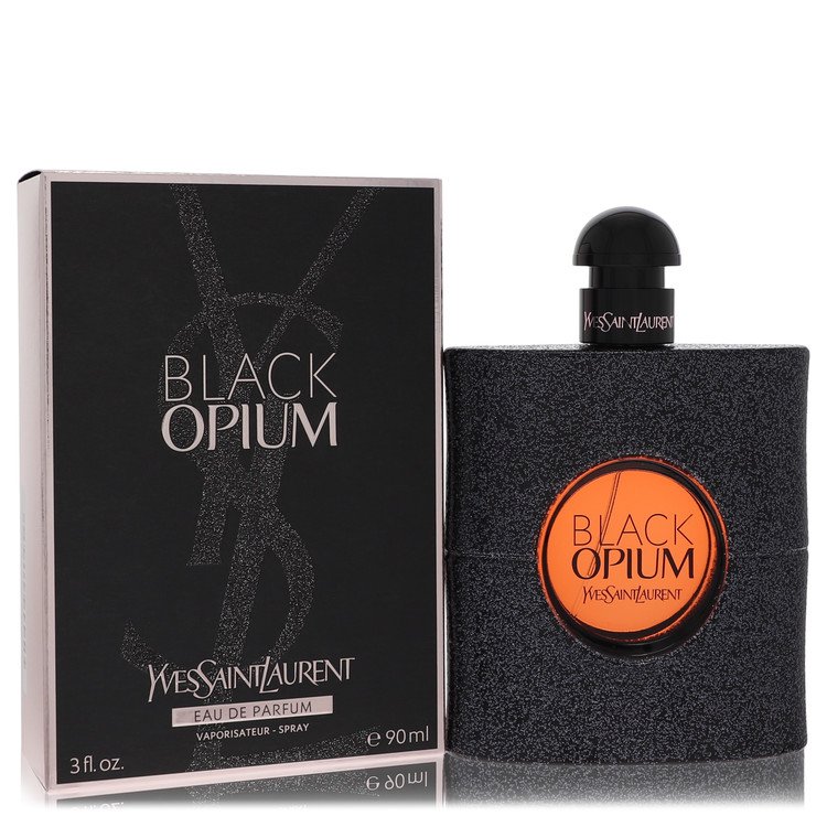 Black Opium Perfume By Yves Saint Laurent 3 Oz Eau De Parfum Spray For Women In Box