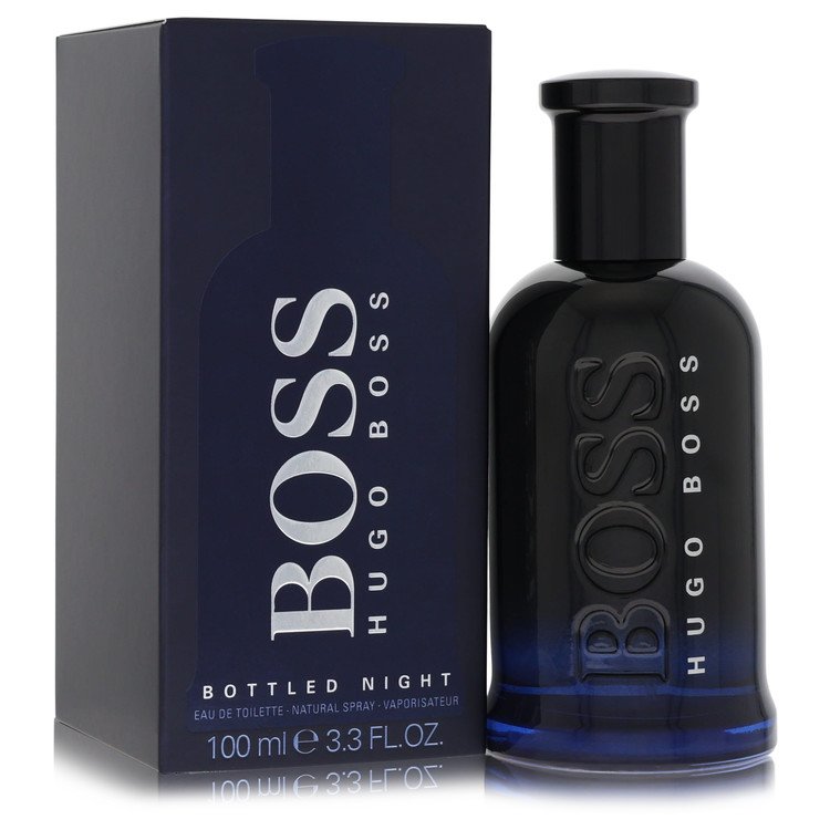 Boss Bottled Night Sp by Hugo Boss 3.3 oz Spray for Men - Perfumes4All