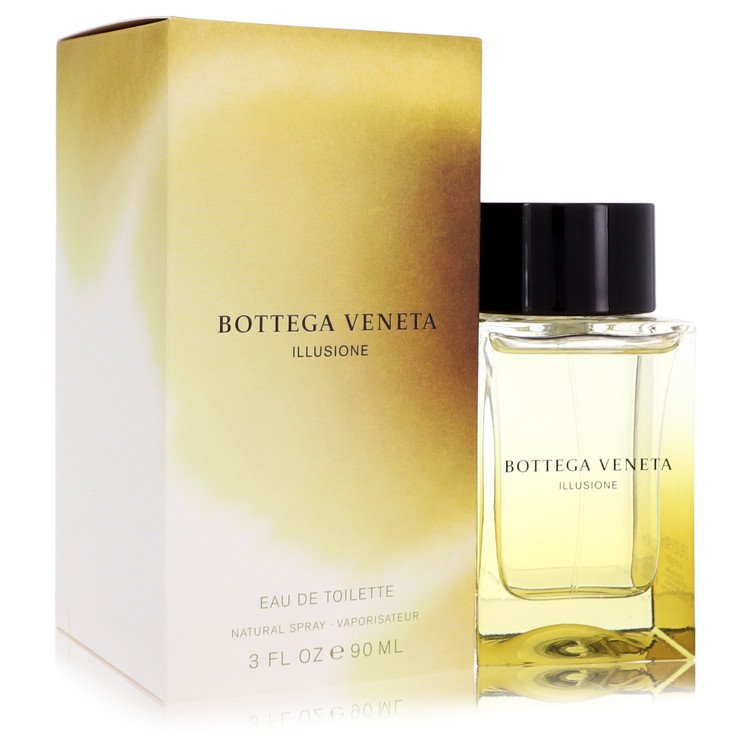 Bottega Veneta Illusione Cologne by Bottega Veneta Eau De Toilette Spray 3 oz for Men - Authentic Fragrance - Discount Men Perfume or Cologne Fragrance