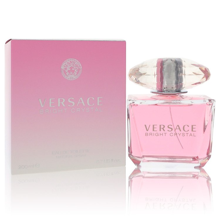 Bright Crystal Perfume by Versace Eau De Toilette Spray 6.7 oz for Women - Authentic Fragrance - Discount Women Perfume or Cologne Fragrance