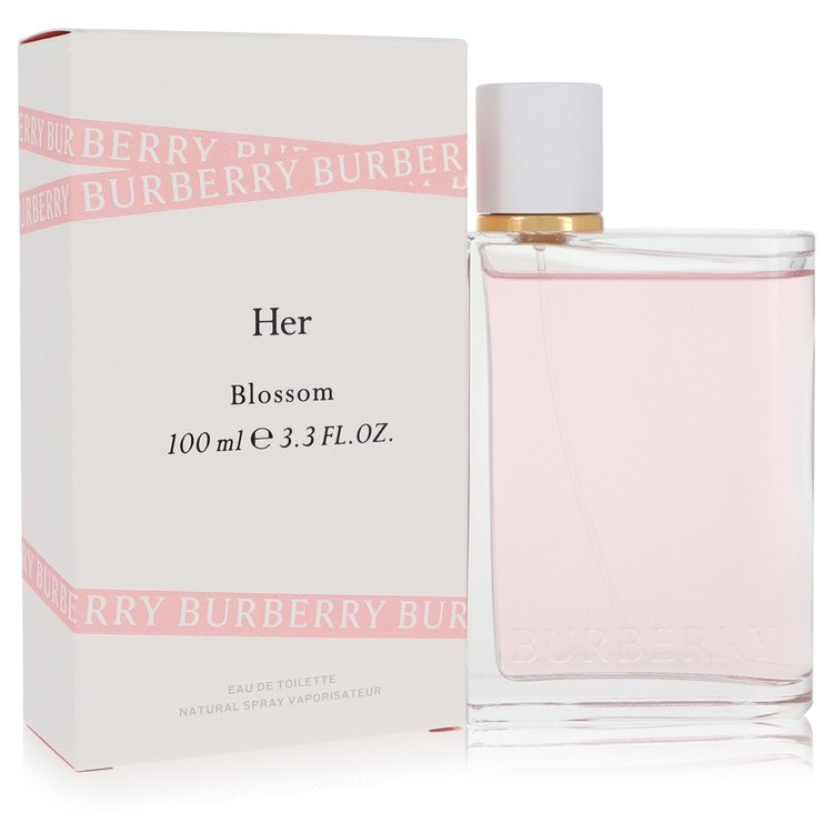 Her Blossom Perfume By Burberry 3.3 Oz Eau De Toilette Spray For Women In Box